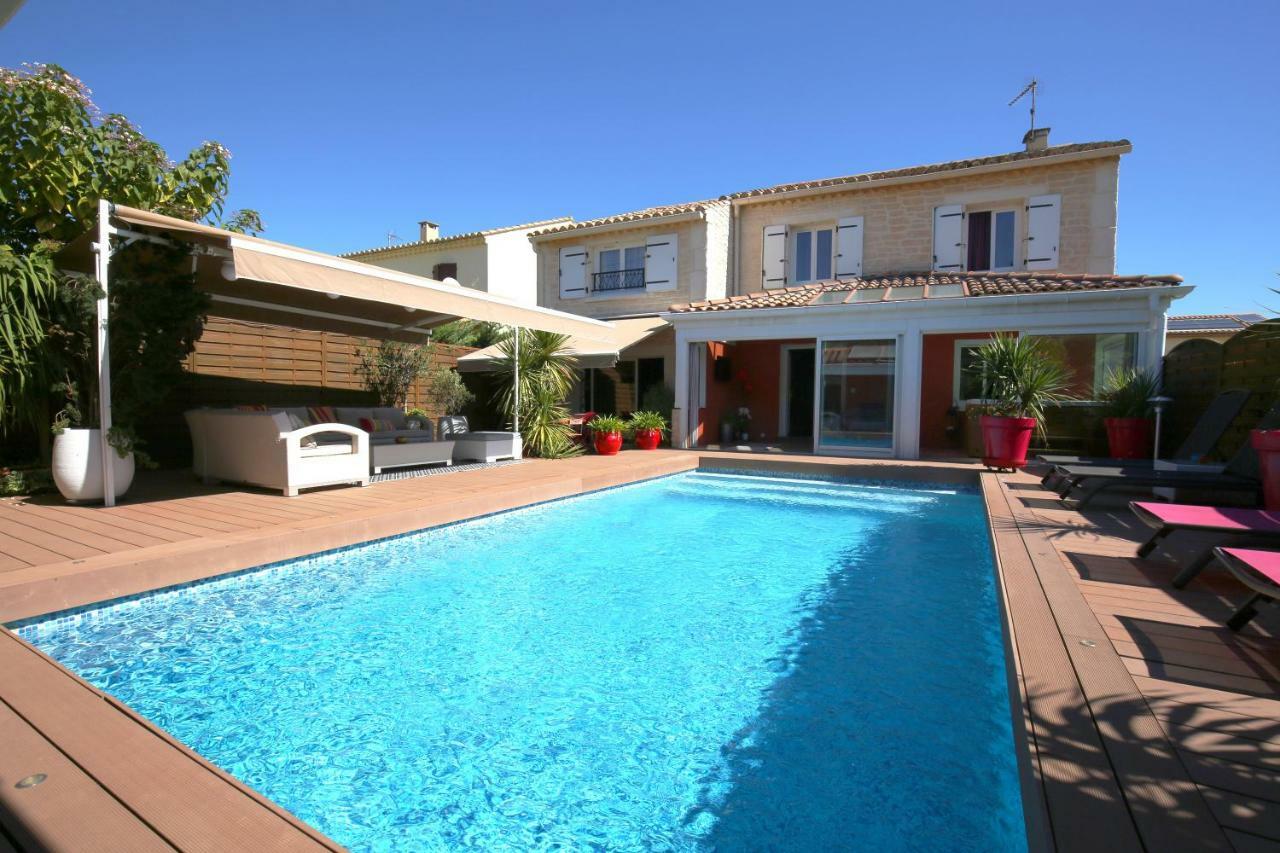 La Villa Lea Uzes Bagian luar foto